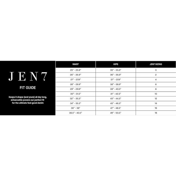 New NWT Womens Jen7 7 for all Mankind Comfort Skinny Blue Pull-On Jeans Size 6 - Picture 8 of 8